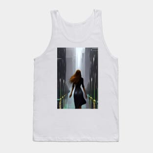 Mysterious woman Tank Top